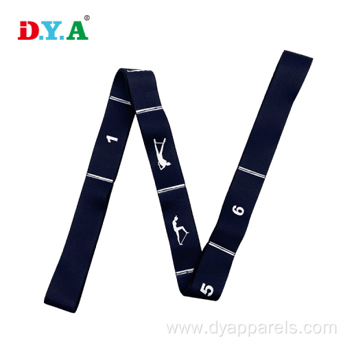 Custom Elastic Band Resistance Band Yoga Stretch Belt